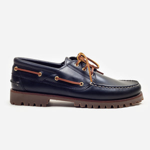 Arrow Moccasin Company - TIMBER MOC SHOE - BLACK -  - Main Front View