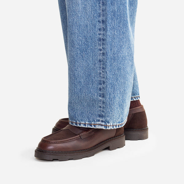 Arrow Moccasin Concord Loafer - Brown