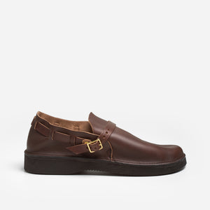Aurora Shoe Co - MIDDLE ENGLISH - LEATHER BROWN -  - Main Front View