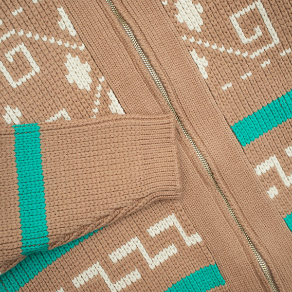 WESTERLY CARDIGAN SWEATER - BEIGE