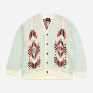Pendleton - SHAGGY CARDIGAN - IVORY -  - Main Front View