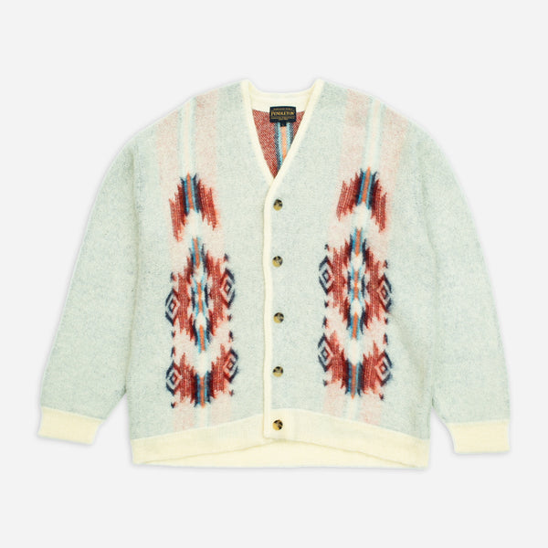 SHAGGY CARDIGAN - IVORY