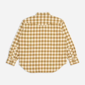 Pendleton - WESTERN CHECKED SHIRT - KHAKI/IVORY -  - Alternative View 1