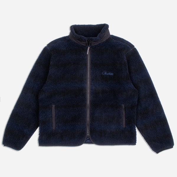 JACQUARD SHERPA FLEECE JACKET - SKYWALKERS NAVY