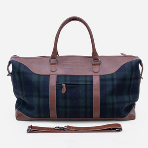 Pendleton - WOOL WEEKEND DUFFEL BAG - BLACK WATCH -  - Main Front View