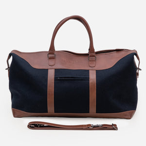 Pendleton - WOOL WEEKEND DUFFEL BAG - NAVY -  - Main Front View