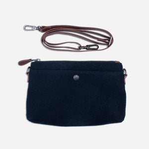 Pendleton - WOOL SLING BAG - NAVY -  - Main Front View