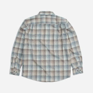 Pendleton - LODGE WOOL SHIRT - TAN/GREY OMBRE -  - Alternative View 1