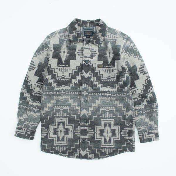 WOOL OVERSHIRT - HARDING STAR GREY