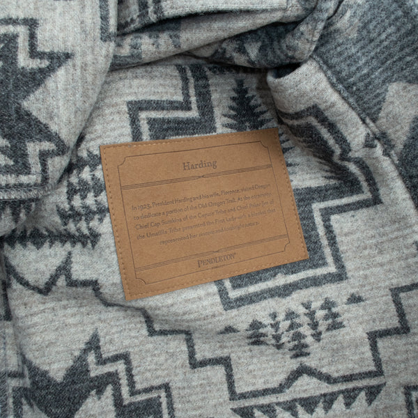 WOOL OVERSHIRT - HARDING STAR GREY