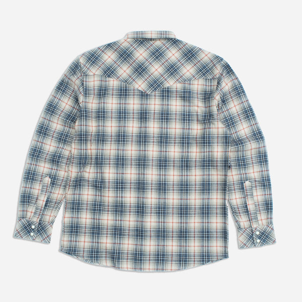 WYATT WESTERN SHIRT - NATURAL MULTI PLAID
