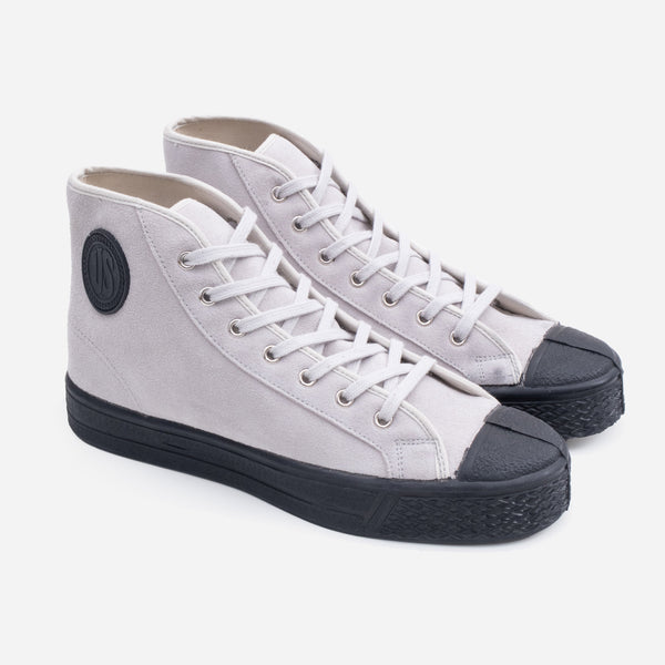 MILITARY SUEDE HIGH - NATURAL/BLACK