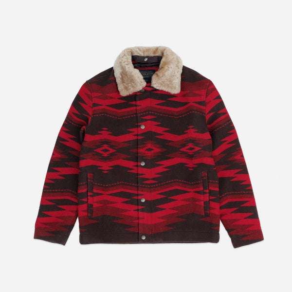 Pendleton Silverton Coat - Crown Point Red