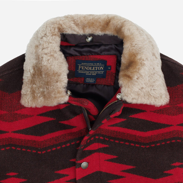 Pendleton Silverton Coat - Crown Point Red