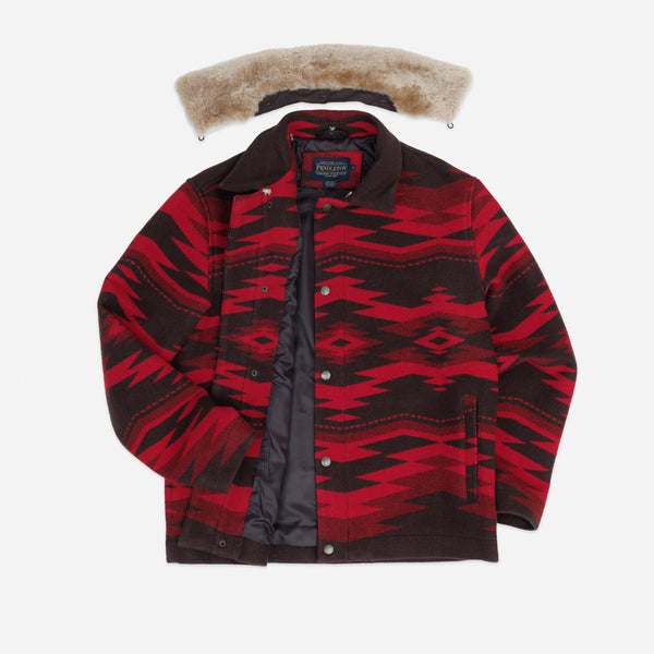 Pendleton Silverton Coat - Crown Point Red