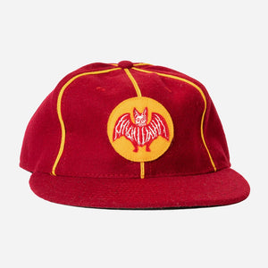 Ebbets Field Flannels - CLUB BACARDI 1930 VINTAGE CAP - RED/GOLD -  - Main Front View