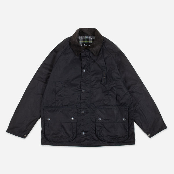 BEAUMONT SPECTATOR WAX JACKET - NAVY