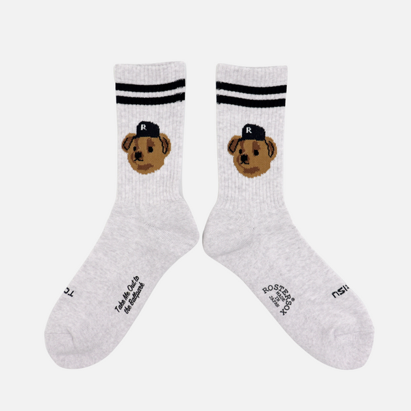 TEAM BEAR SOCK - NAVY