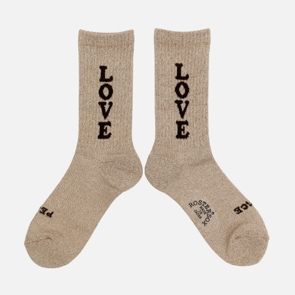 LOVE SOCK - BEIGE