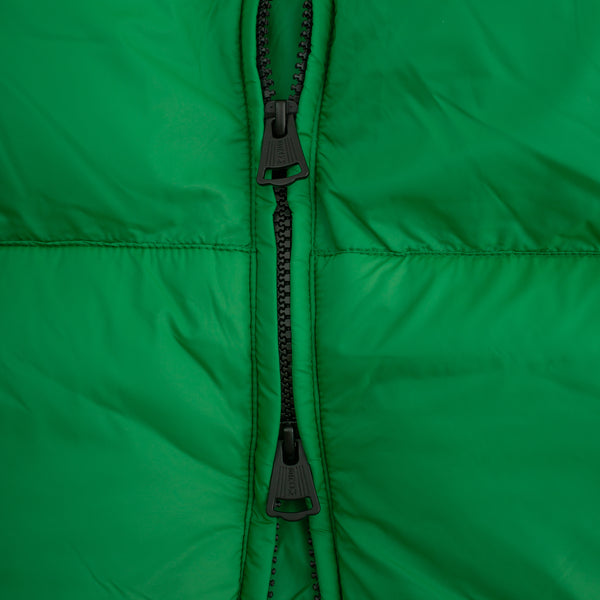 ALPINE HOODED DOWN JACKET - GREEN APPLE