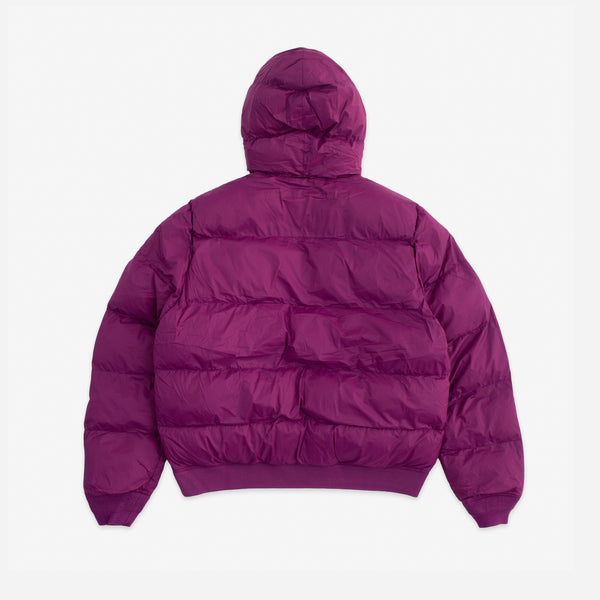 ALPINE HOODED DOWN JACKET - RADICCHIO