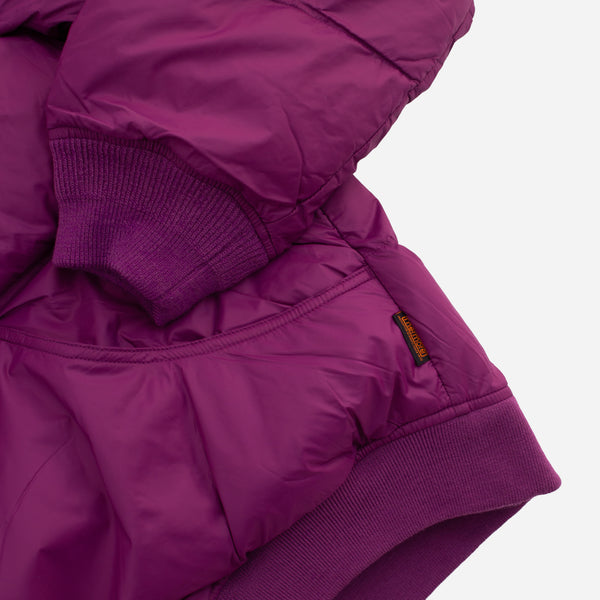 ALPINE HOODED DOWN JACKET - RADICCHIO