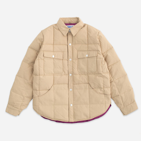 BRIDALVEIL DOWN JACKET - HORCHATA