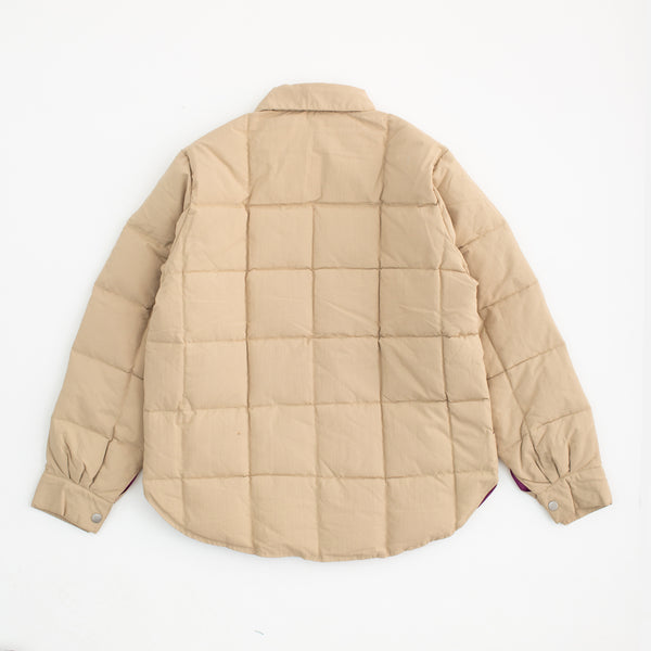 BRIDALVEIL DOWN JACKET - HORCHATA