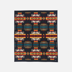 Pendleton - Chief Joseph Blanket - Black -  - Main Front View