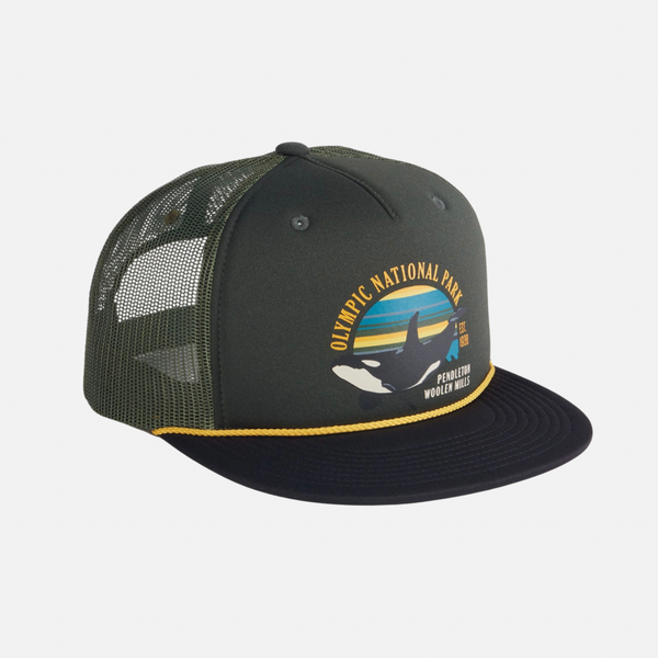 NATIONAL PARK TRUCKER CAP - OLYMPIC GREY