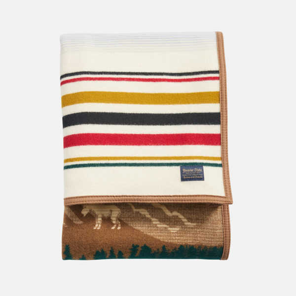 Jacquard Blanket - Glacier Peaks