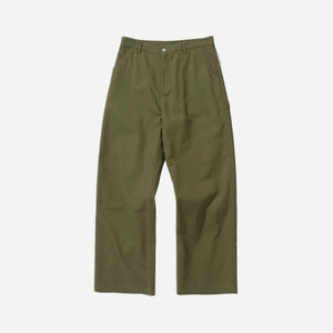 Uniform Bridge - CANVAS RELAXED CARPENTER PANT - OLIVE -  - Main Front View