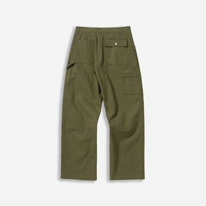 Uniform Bridge - CANVAS RELAXED CARPENTER PANT - OLIVE -  - Alternative View 1