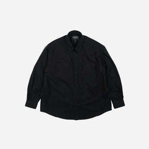 Frizmworks - Frizmworks Chino Officer Shirt - Black -  - Main Front View