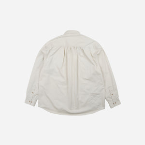 Frizmworks - Frizmworks Chino Officer Shirt - Ivory -  - Alternative View 1