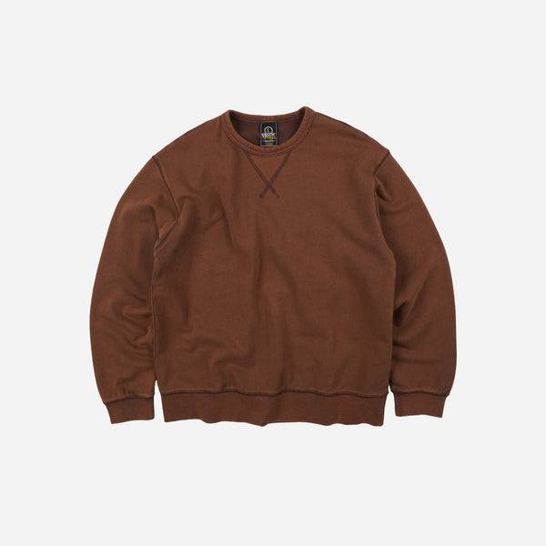 Frizmworks Cover Stitch Vintage Sweatshirt - Brown