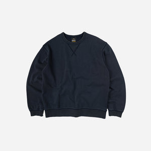 Frizmworks - Frizmworks Cover Stitch Vintage Sweatshirt - Navy -  - Main Front View