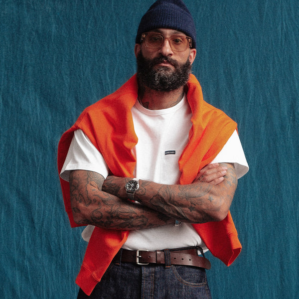 CREW SWEATSHIRT - ORANGE