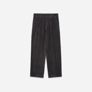 Knickerbocker - Knickerbocker Canal Pleated Corduroy Pant - Peat -  - Main Front View