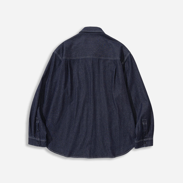 DENIM POCKET SHIRT  - INDIGO