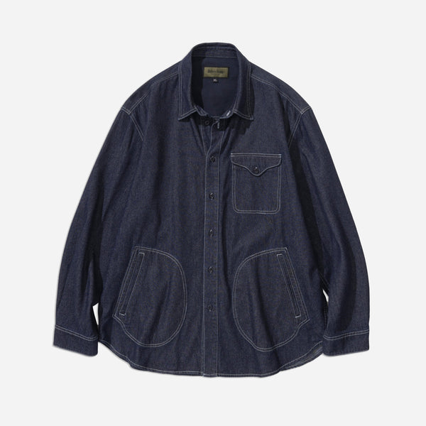 DENIM POCKET SHIRT  - INDIGO