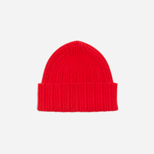 Drakes - GEELONGORA BEANIE - RED -  - Main Front View