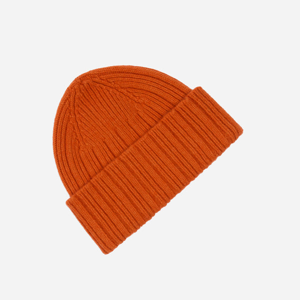 Drake's Geelongora Beanie - Orange Glow
