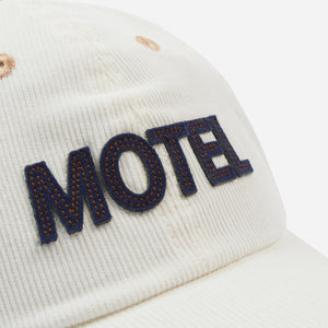 Drakes - MOTEL CAP - ECRU -  - Alternative View 1
