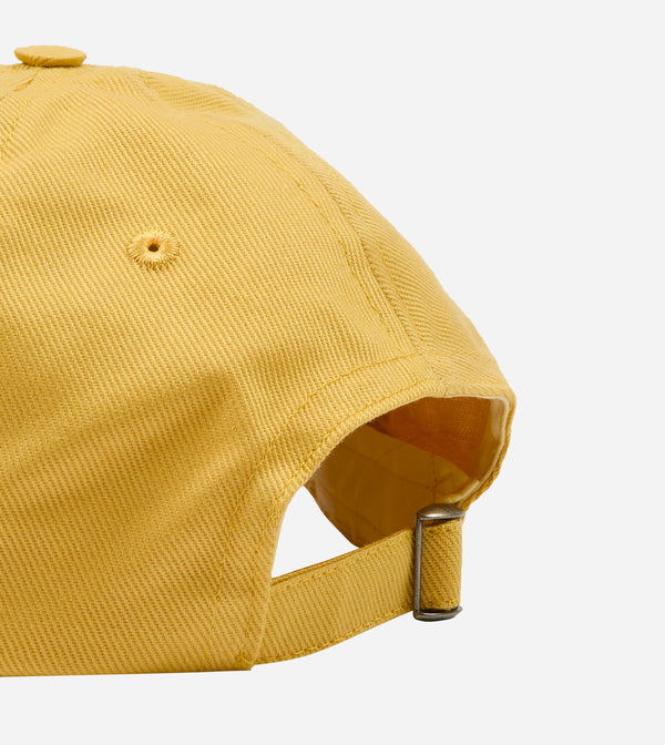 COW FIGUERINE TWILL CAP - MUSTARD
