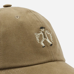 Drakes - ONION SELLER TWILL CAP - FAWN BROWN -  - Alternative View 1