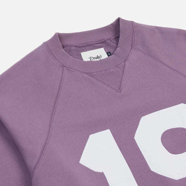1977 RAGLAN SPORTS SWEATSHIRT - PURPLE