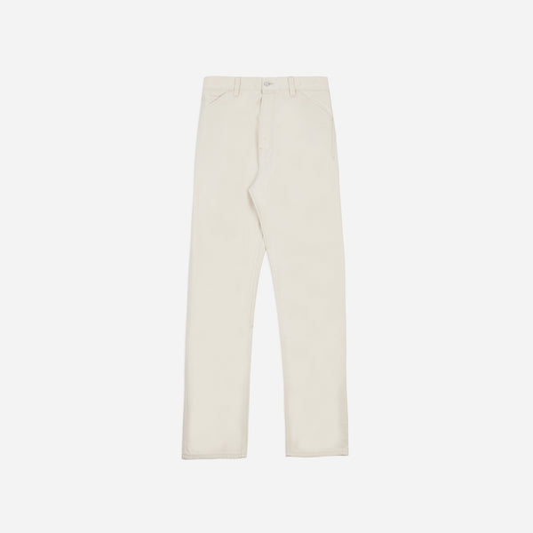 DENIM SELVEDGE PAINTER PANT - ECRU