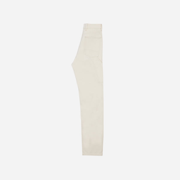 DENIM SELVEDGE PAINTER PANT - ECRU