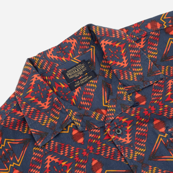 TWO POCKET CAMP SHIRT - THUNDER EARTHQUAKE NAVY